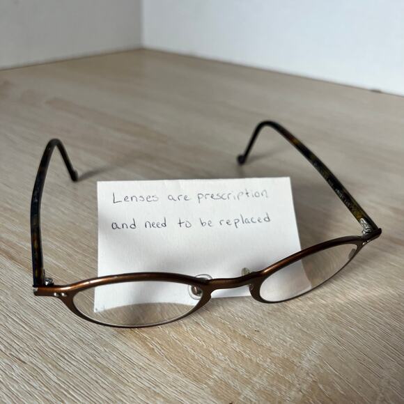 Jean LaFont Paris Flaubert 500 Eyeglasses Brown Frames READ 45-21-145 main image 13
